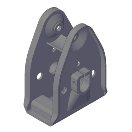 RN 2387-T - Suporte central da carreta 2000 (com mancal suspensys)